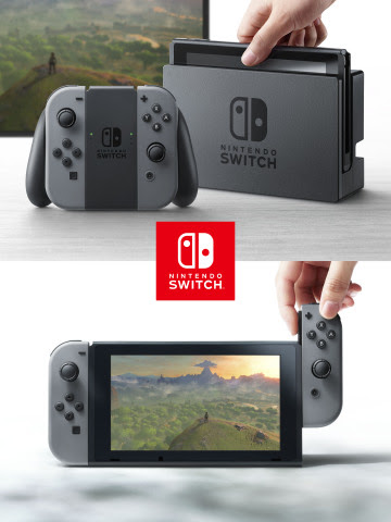 Illustration for article titled Here's Your First Look At The Nintendo Switch, Nintendo's Next Console